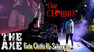 Euta chithi ko sahara le  The Axe Band Cover Drumcam [upl. by Haase140]