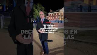 Partidarios de Harris decepcionados en la noche de las elecciones [upl. by Enylhsa]