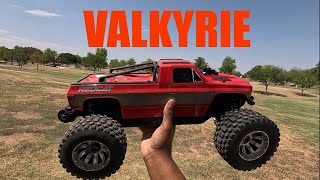 REDCAT VALKYRIE OFF ROAD RUN HOW FAST IS IT [upl. by Nivloc408]