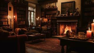 Relax in Gryffindor Common Room✨ Asmr Ambience  Crackling Fire amp More [upl. by Marba]