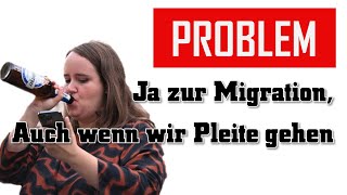 RICARDA LANG „Ja zur Migration auch wenn wir pleite gehen“ [upl. by Cynthie204]