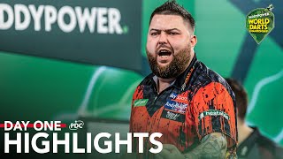 THE CHAMP RETURNS  Day One Highlights  202324 Paddy Power World Darts Championship [upl. by Atterbury]