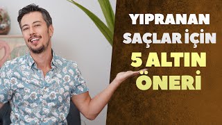 Yıpranan Saçlar İçin 5 Altın Öneri 🥇 [upl. by Nnylassej]