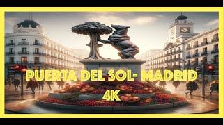 𝓜𝓐𝓓𝓡𝓘𝓓  Exploring Puerta del Sol in Madrid 4k An Unforgettable Walk [upl. by Chretien943]