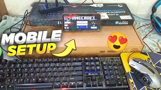 PLAYING MCPE WITH KEYBORD MOUSE😍🥰 [upl. by Deana]