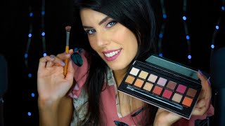 ASMR 💄 IO MI TRUCCO TU TI ADDORMENTI • GRWM romantico e delicato Whispering [upl. by Atnima]