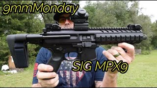 9mmMonday SIG MPX 9 with Guest Shooter [upl. by Viglione]