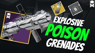 MORE TOXIC THAN MOUNTAINTOP  BEST Poison Warlock Build  Necrotic Grip  Salvagers Salvo Destiny 2 [upl. by Kuhlman]