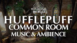 Hufflepuff Common Room  Harry Potter Music amp Ambience  4 Magical Scenes for Relaxation and Focus [upl. by Erdah]