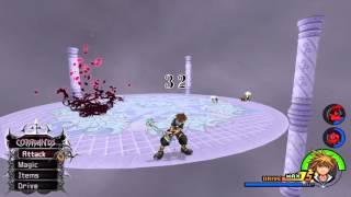 KH HD 25 ReMIX  Marluxia Absent Silhouette KH2FM Critical Mode [upl. by Faust310]