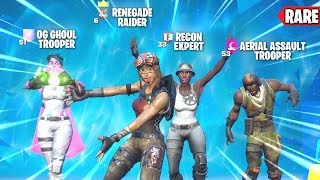 you see this squad coming at you wyd ALL RARE SKINS [upl. by Atteras878]