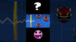 Geometry Dash CURSED shorts deluxe12 [upl. by Malha]