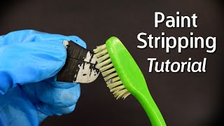 Removing Paint From Your Scale Models  Tutorial [upl. by Iral]