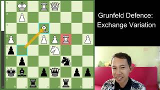 Grunfeld Defence Jorden Van Foreest vs Maxime VachierLagrave  Tagalog Chess Tutorial [upl. by Laveen]