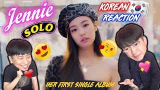 ENG SUB🔥🔥 KOREAN BOYS React To JENNIE of BLACKPINK  SOLO [upl. by Thaddus361]