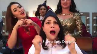 Eksklusif DJ Butterfly joget bareng Dewi Perssik Ayu Ting Ting PANAS [upl. by Eilis]