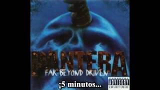 Pantera  5 Minutes Alone Sub Esp [upl. by Sidalg]