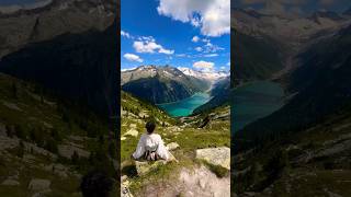 Paradise on Earth OLPERERHÜTTE AUSTRIA 🇦🇹 shorts nature mountains lake tirol zillertal [upl. by Anar]