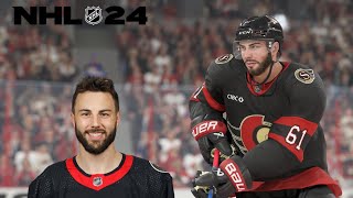 Derick Brassard goal NHL 24 [upl. by Franzen]