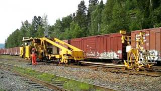 CPR MOW Fairmont Jackson Tamper Castlegar BC [upl. by Sargent734]