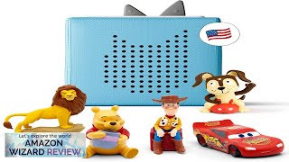 tonies Toniebox Kids Audio Player Disney Pixar Bundle with Woody Lightning McQueen Review [upl. by Etnuaed403]