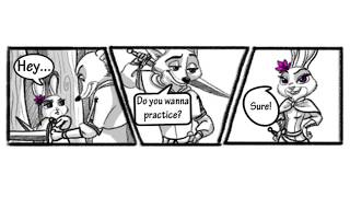 You Need More Practice  MissMikopete Zootopia Comic Dub [upl. by Fuld883]