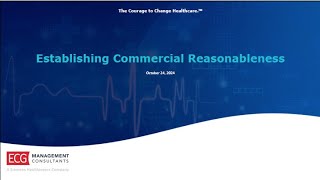 Establishing Commercial Reasonableness Panel Discussion [upl. by Aneerak]