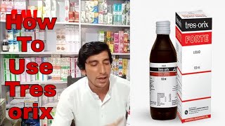 How to use  tres orix forte syrup uses  and side effects AltafMedicalinfo [upl. by Douty]