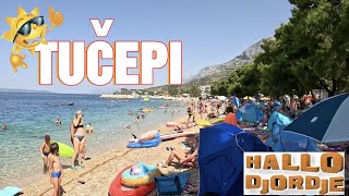 Tučepi  Plaža Kraj  Makarska Riviera [upl. by Tavish]