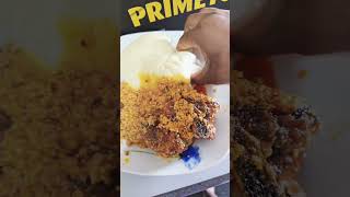 hot pounded yam with egusi [upl. by Nitza]