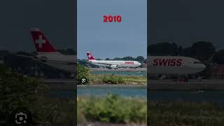 Evolution of Swiss Airlines🇨🇭 20241968 aviation [upl. by Priscilla]