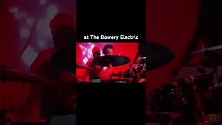 Epic Drum Break at The Bowery Electric by Doug Yowell drums drumbreak nycmusicscene [upl. by Schwing176]