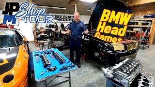 SHOP TOUR  BMW Head Games PLUS  Best Shocks Yet [upl. by Haisi]