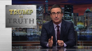 Trump vs Truth Last Week Tonight with John Oliver HBO [upl. by Nyrmac]