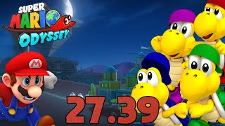 Former WR Super Mario Odyssey  Sand Kingdom Koopa Freerunning 2739 [upl. by Jasper9]