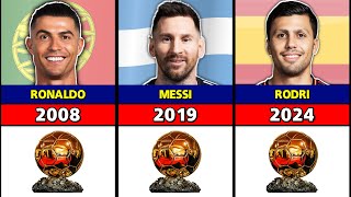 All Ballon dOr Winners 1956  2024 [upl. by Ahsiele421]