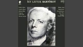 Bartókné Pásztory Dittával beszélget Bónis Ferenc [upl. by Sherj]