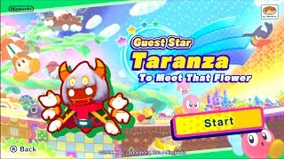 Kirby Star Allies  Taranza Playthrough  Morpho Knight amp Credits [upl. by Arie]