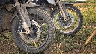 Michelin Anakee Wild vs Continental TKC 80 Twinduro Review [upl. by Guy]