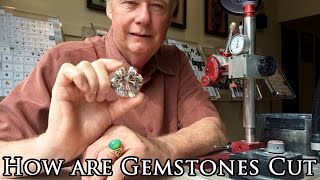 How are gemstones cut  Quartz Faceting [upl. by Kcirdes]