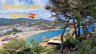 Tossa de Mar Spain 🇪🇸 June 2024 Costa Brava [upl. by Aerua]