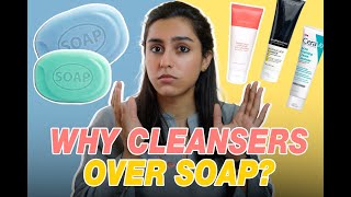 Soap vs Facewash  Best and Worst [upl. by Ahsetra]