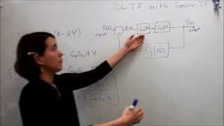 Intro to Control  121 ClosedLoop Transfer Function with a Sensor Transfer Function [upl. by Rechaba971]