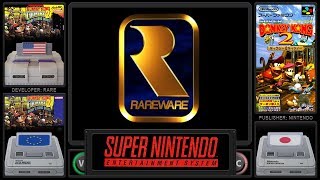 SNES Evolution of All Rare Games [upl. by Atiekan]