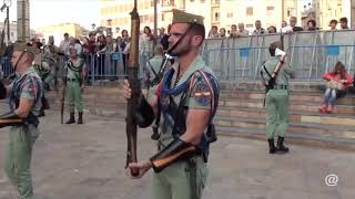 Exhibición de la escuadra de gastadores de la legión [upl. by Repip]