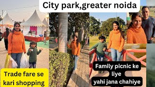 Pehli baar gayi City Park greater noida  trade fair se kari dher sari shopping  picnic ke liye ❤️ [upl. by Mozelle]