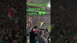 Kyogo leads the Celtic fans [upl. by Aiket]