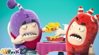 Fine Dining  Oddbods  Food Adventures  Cartoons for Kids [upl. by Gerry903]