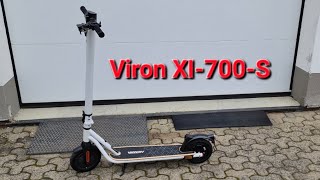 Viron XI700S EScooter Unboxing und Probefahrt [upl. by Anir]