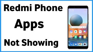 Redmi App Not Showing  App Not Showing In Home Screen Redmi [upl. by Regnij]